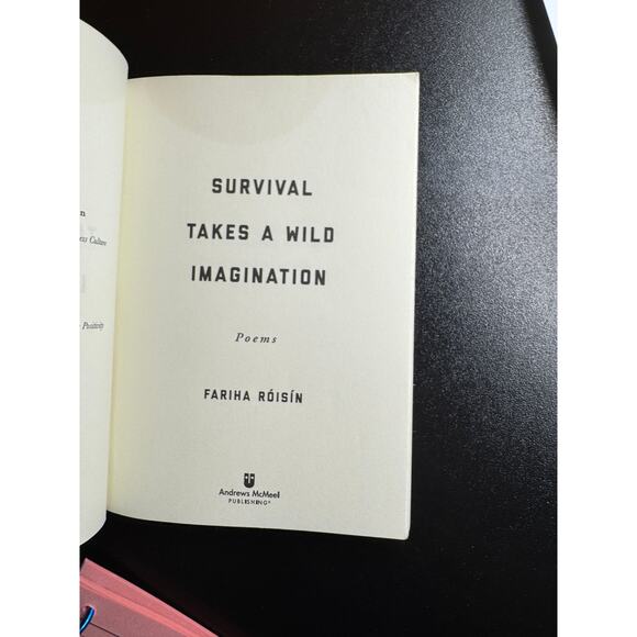 USED BOOK Survival Takes a Wild Imagination: Poems Paperback Fariha Róisín - Picture 4 of 5